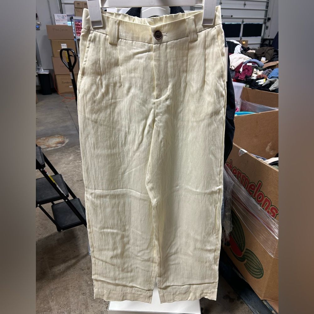 A New Day Off-White Trousers